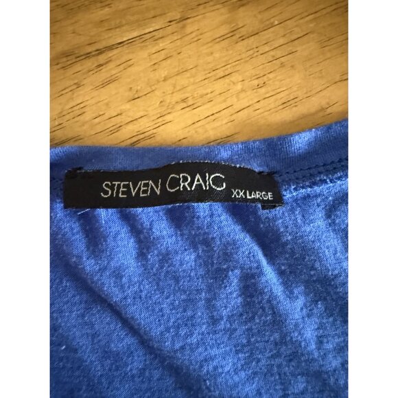 Lot Of 3 Steven Craig Womens Sleeveless Tank Tops In Blue, Gray & Black XXL - Picture 10 of 15